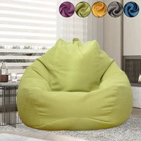 Bed Convertible Sofa for Bedroom Couch Armchairs Furniture Bean Bag Outdoor Waterproof Pouf Lazy Sofa Cover Solid Chair Covers