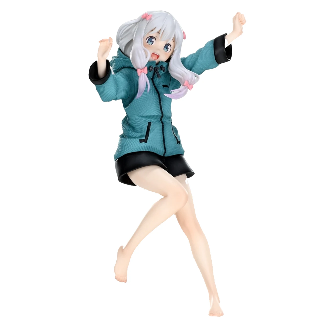 

Judai Original Taito Coreful Eromanga Sensei Izumi Sagiri Parka Ver PVC Action Figure Collection Model Doll Toys