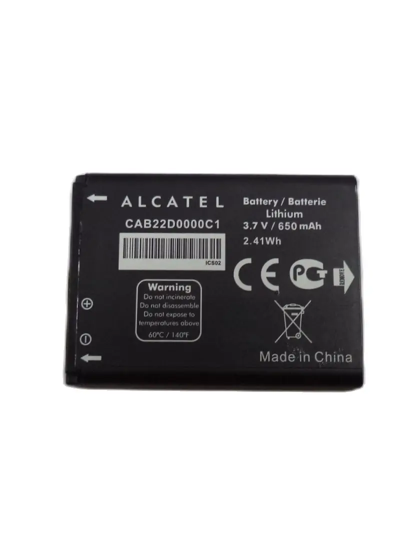 Аккумулятор CAB22D0000C1 CAB22D000C1 TLi004AB CAB22B0000C1 для Alcatel OT708 OT-708 OT-2010 OT-2012D OT 103 105 106 108 109 203 |