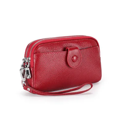 

Women Red Long Wallets Purses Luxury Love Heart Wallets for Ladies Girl Money Pocket Card Holder Female Wallets Phone Clutch Bag