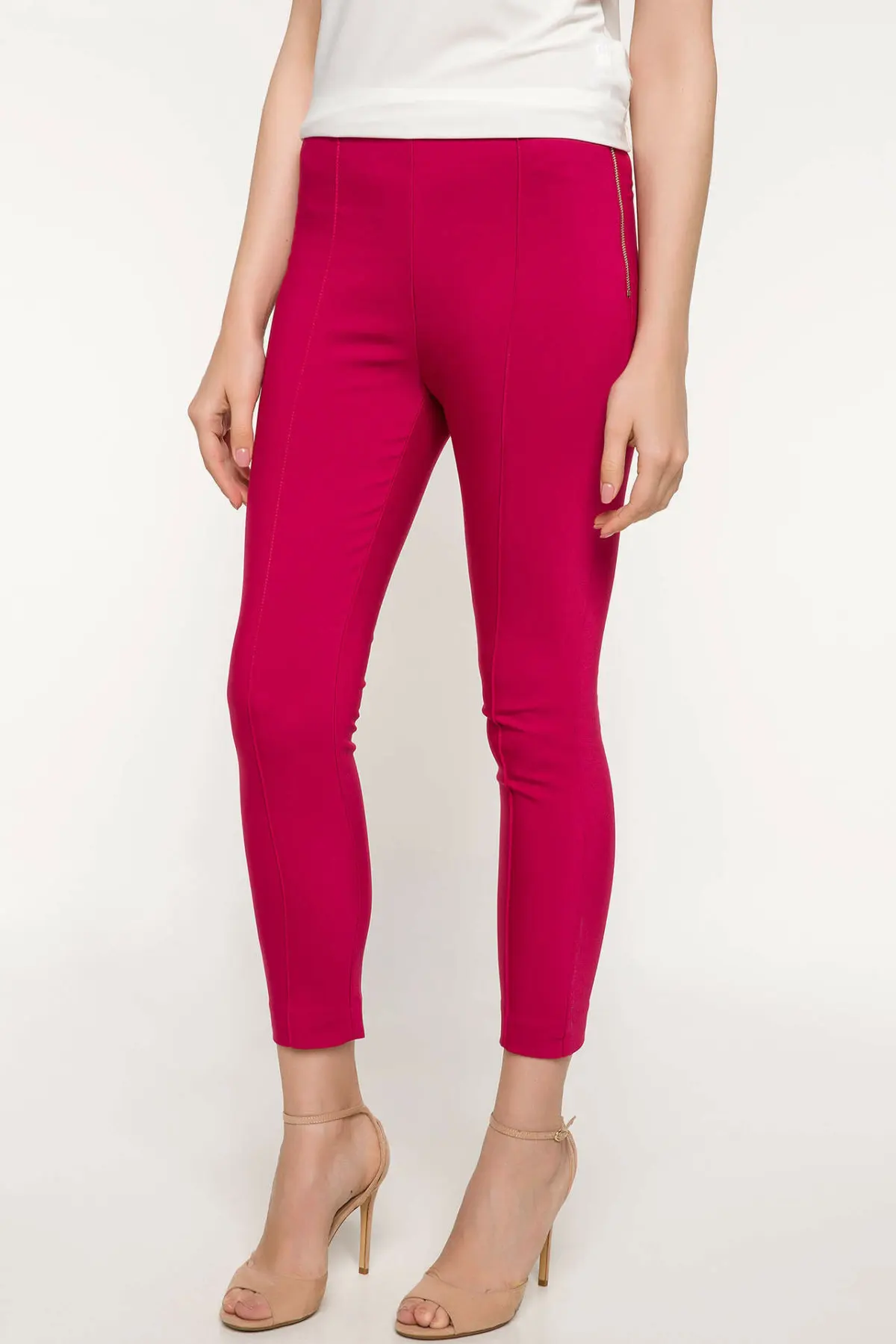 Дефакто Модные женские облегающие брюки леггинсы простые для женщин однотонные