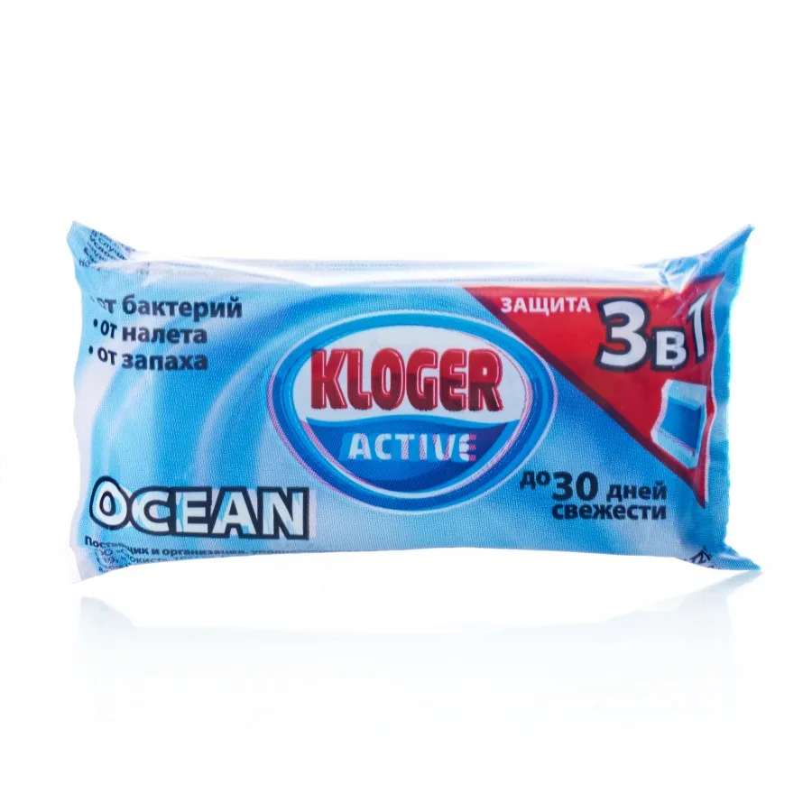 Блок запасной для унитаза 40гр. Морской, с гелевой вставкой Kloger GLTZVX (8!), 8 шт (art.: 3920bc7273ffd) - 3920bc7273ffd