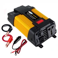12v to 220v110v car power inverter converter charger adapter dual usb voltage transformer modified sine wave