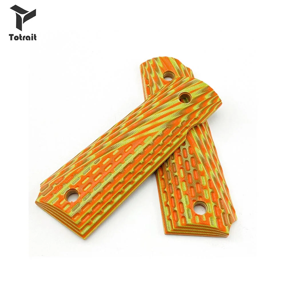 

New TOTRAIT New High Quality Tactical Hand Grip Patches For 1911 Model Hand Grip Patches Hunting Accessories