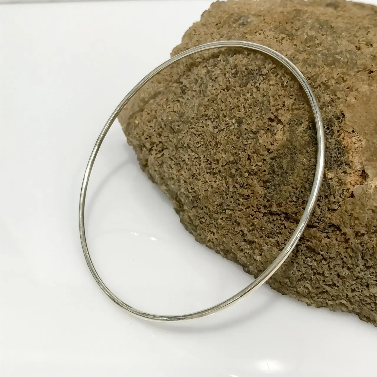 Твердых серебряное Bombe классический провода айдой серебряный браслет|Гибкие и