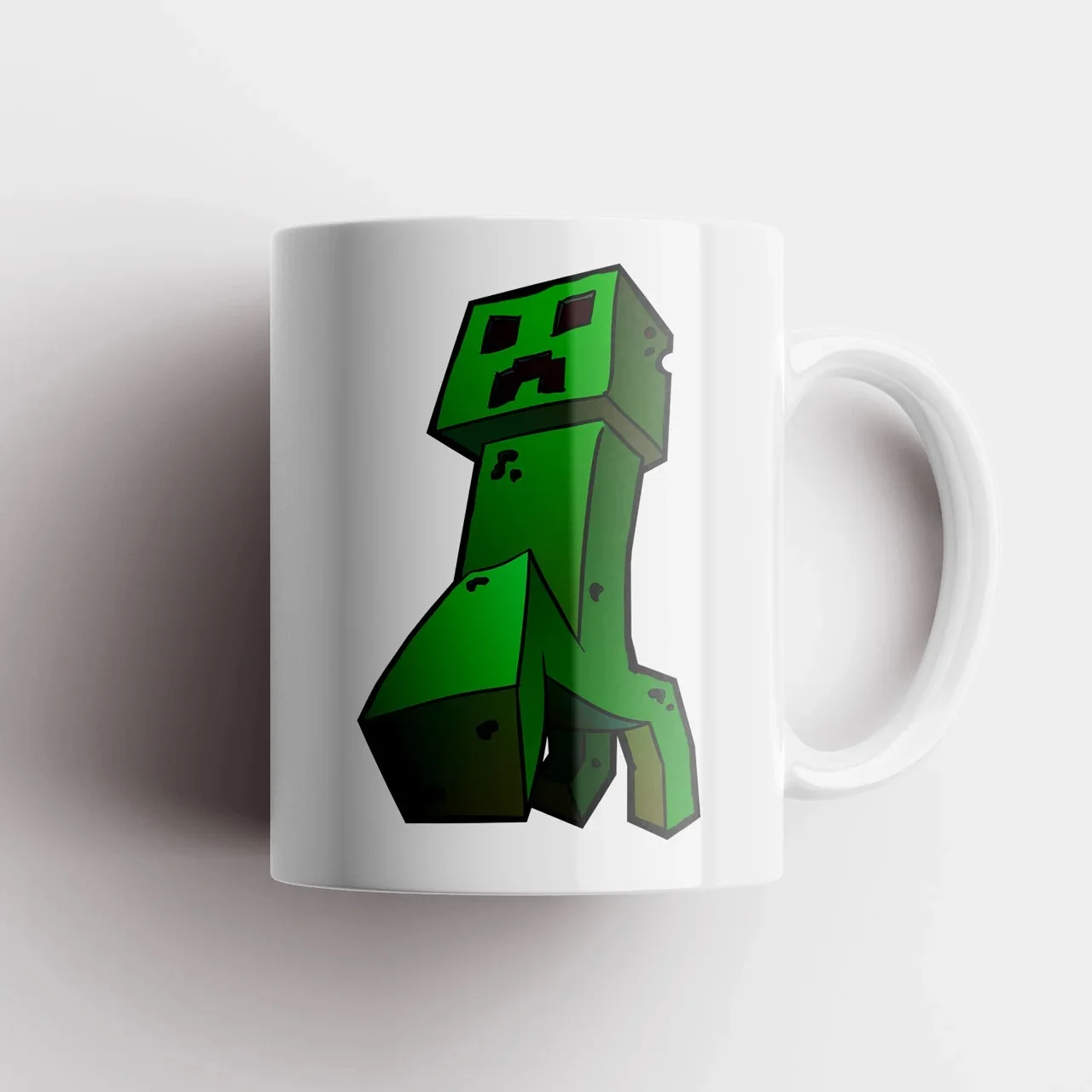 Сувенирная Керамическая кружка Minecraft Игра Майнкрафт Прикольная чашка в подарок