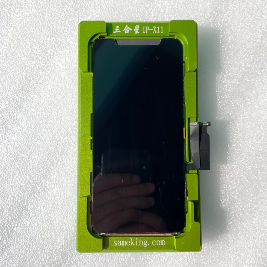 Sameking прессформа 2 в 1 зеленая форма ip xr 11pro прессформа для ОСА/ТП/стекло ламинирование поставка фабрики