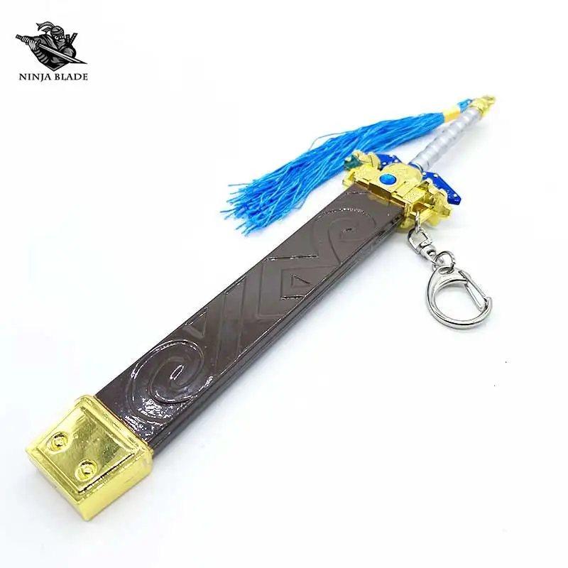 Zelda Oot Giant Biggoron Sword Amiibo Legends Quest Prize Link Weapon Mini Blade Metal Model Game Collection Knife | Дом и сад
