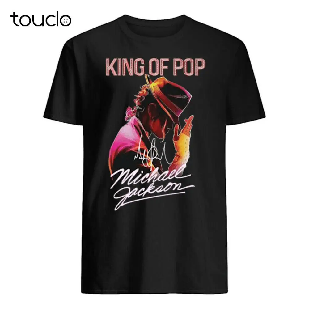 

Michael Jackson king of pop signatures shirt