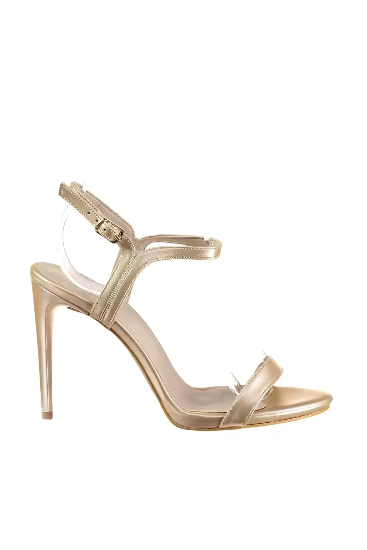 Trendyol золотистого цвета женские туфли на каблуках TAKSS19AZ0077|Женские туфли| |