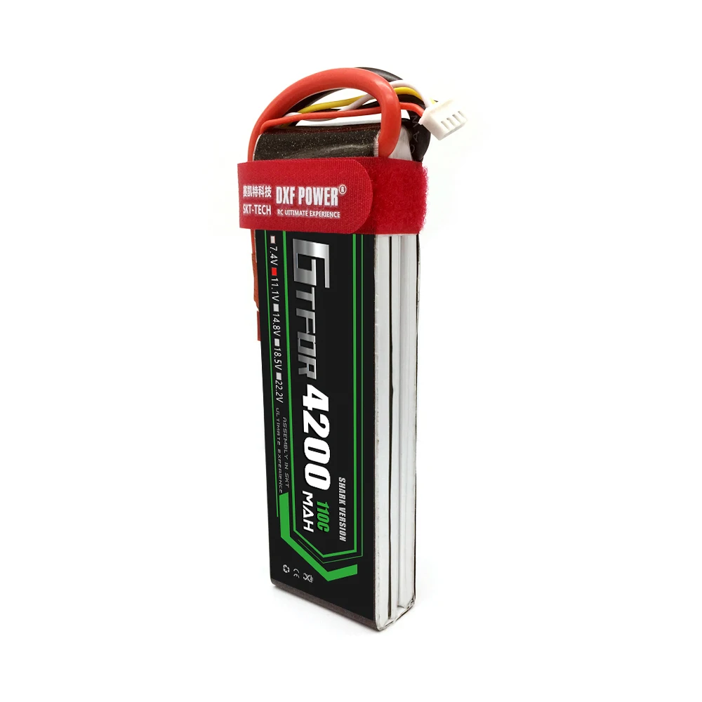 GTFDR мощность 11 1 v 4200mah 110C 220C для halicopter четыре оси вала от производителя оптом 3S Lipo