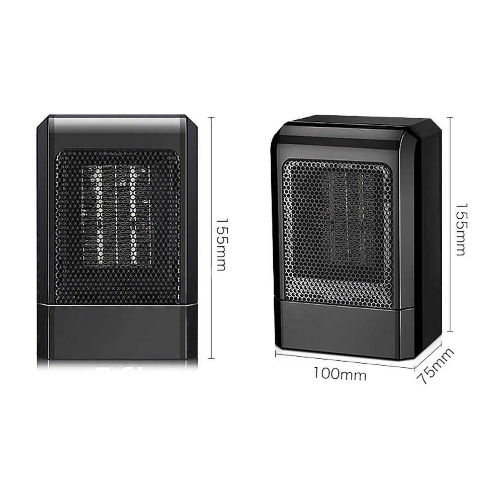 

Portable Electric Ceramic Space Heaters, 2 in1 2SPersonal Heater Fan with Tip-Over & Over-Heat Protection