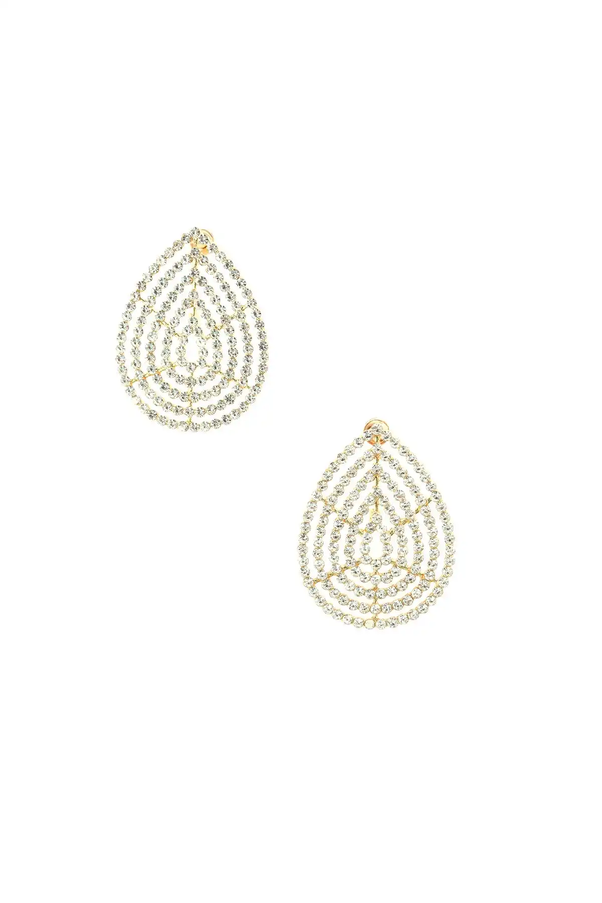 Серьги Trendyol в форме кубического циркония TPRSS19KP0024