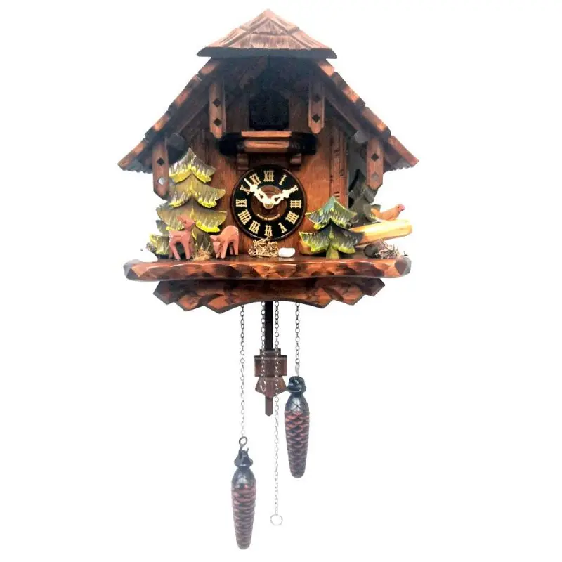 Механические часы с кукушкой 0427-90
