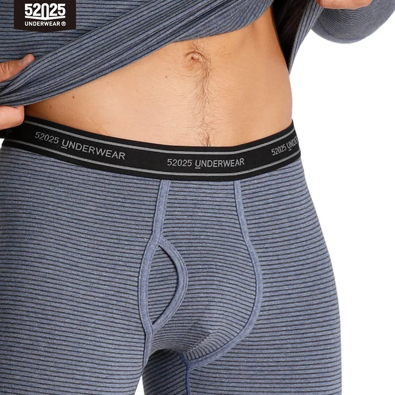 52025 Мужские термолеггинсы Теплые кальсоны с флисом термоштаны из хлопка