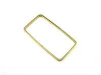 10pcs brass rectangle pendant brass connector earrings findings 32 4x16 8x1 6mm dangle earring charm jewelry making r1496