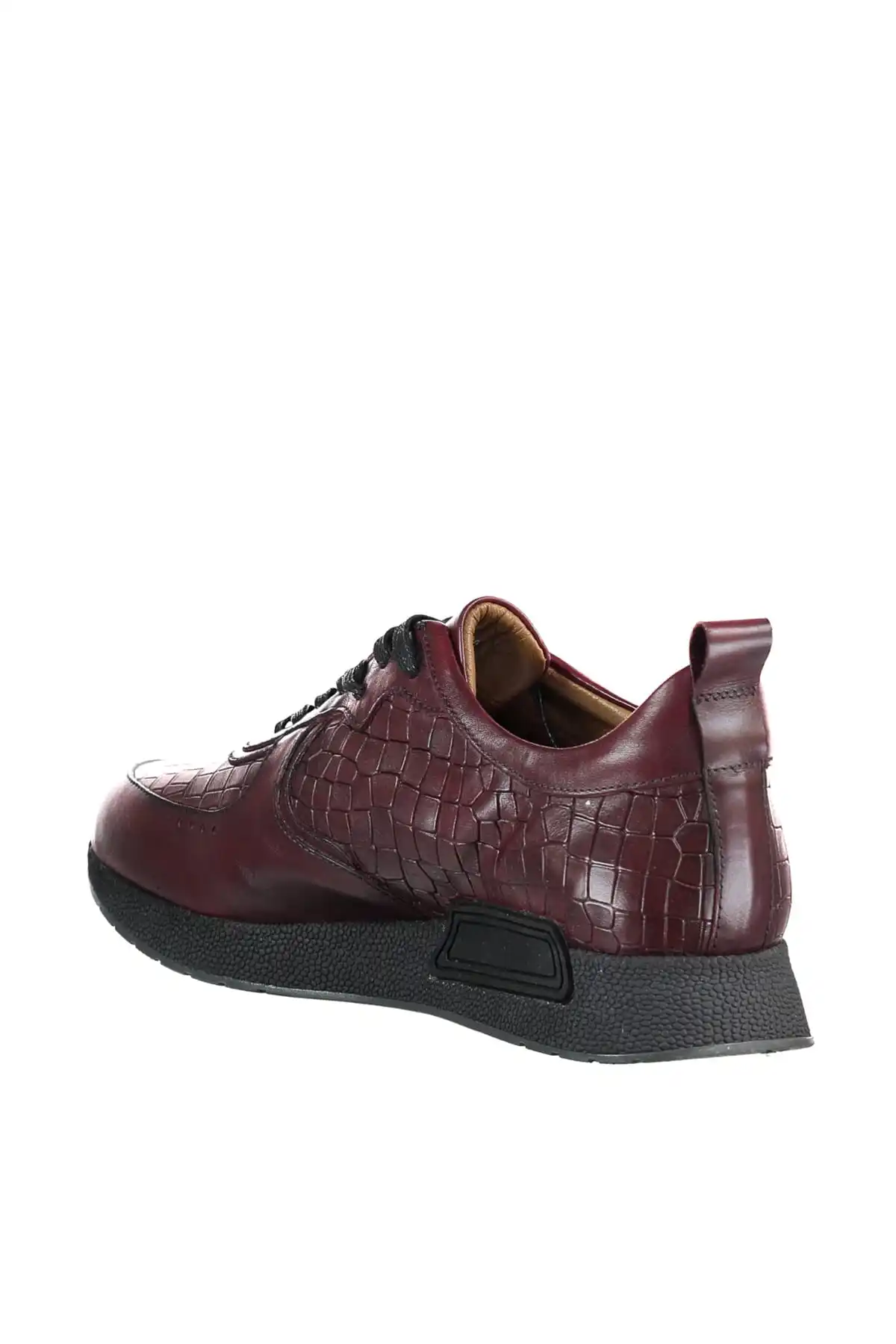 Мужские Бордовые кроссовки Derimod из натуральной кожи|Мужские и кеды| |