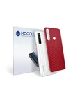 Пленка защитная MOCOLL для задней панели REALME C3 Карбон Красный