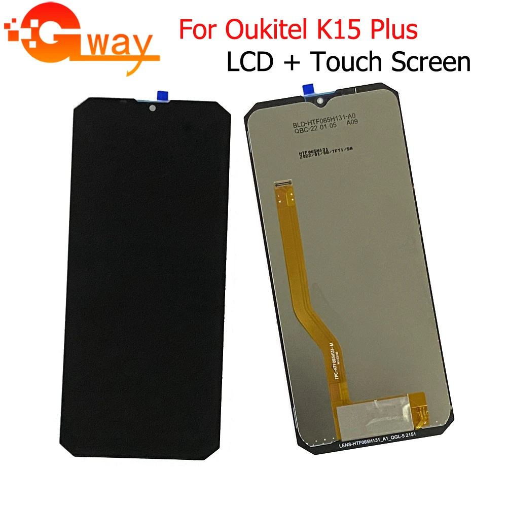 ЖК-дисплей 6,52 дюйма для OUKITEL K15 Plus K15 PRO + сенсорный экран в сборе, сменный 100% протестированный новый для OUKITEL K15Plus K15Pro
