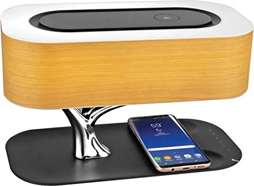 Умный светильник HomeTree Light Of the Tree с беспроводной зарядкой и колонкой (YT-M1602-B2) |
