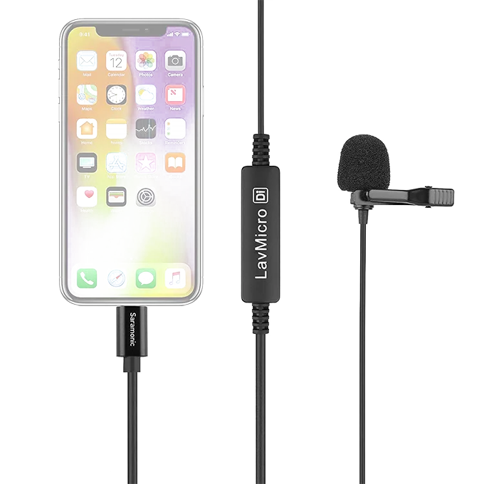 Микрофон петличный Saramonic LavMicro Di Lightning MFI | Электроника