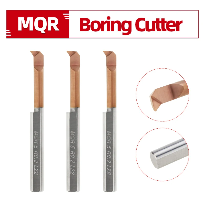 

MQR Carbide Lathe Boring Cutter Coated Mini Internal Turing Tool Copying Small Hole MTR MQR MUR MPR MKR MNR MXR 4mm 5mm 6mm