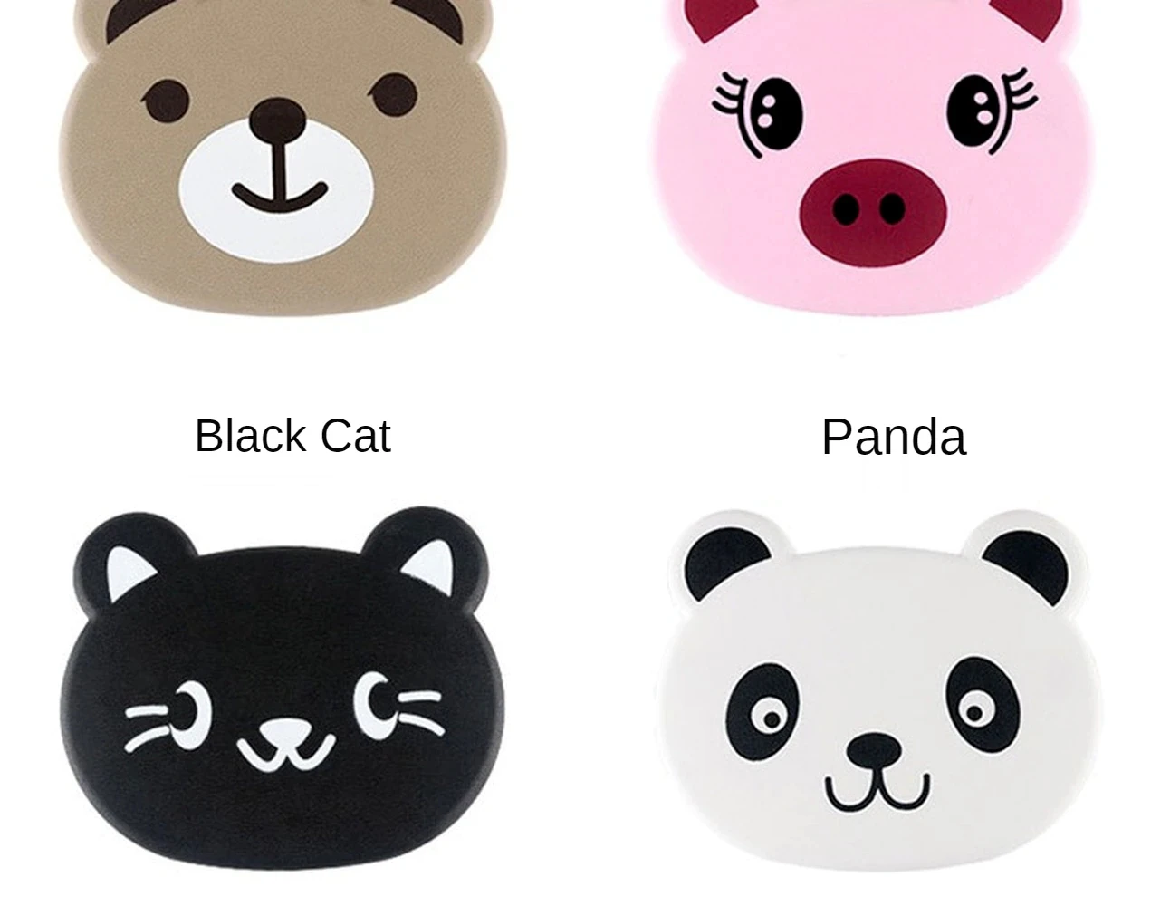 

Car Rear Seat Plate Car Creative Multifunctional Children's Cup Holder Car Plastic Cartoon Folding Beverage Holder