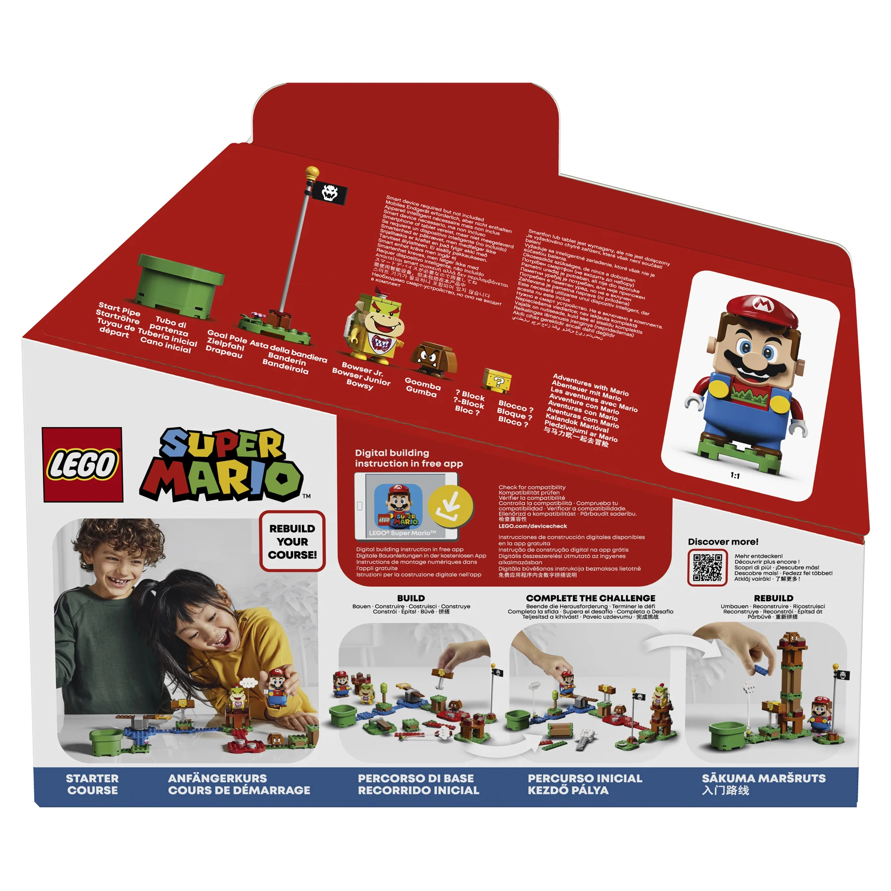 Конструктор LEGO Super Mario 71360 Приключения вместе с Марио. Стартовый набор | Игрушки и