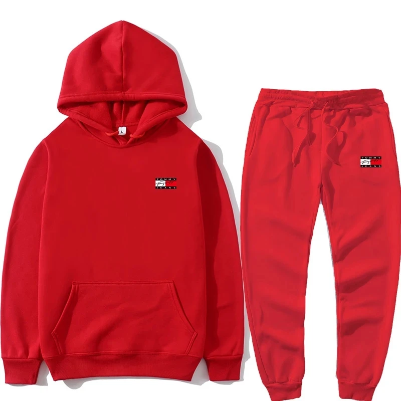 

New Brand Free Shipping Leisure sports suit men's suit hat + pants two-piece printed hooded sports suit men's clothing