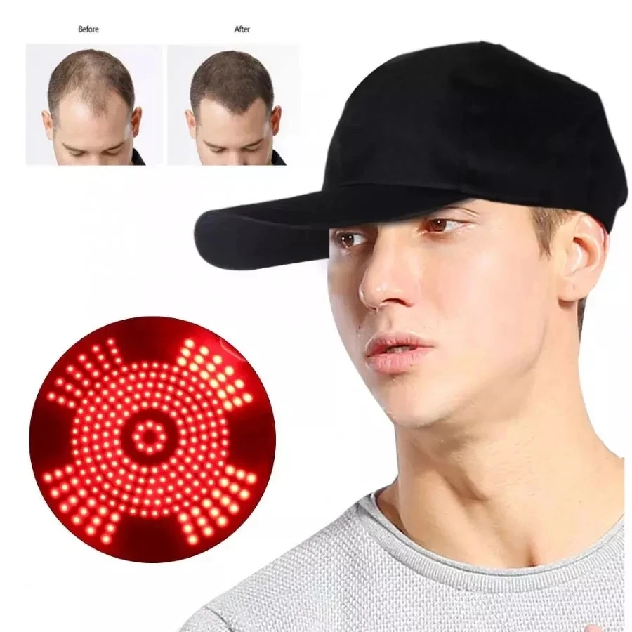 Для роста волос лазерный шлем светильник чипы против выпадения Кепки терапия