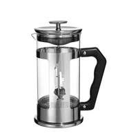 bialetti french press original italian coffee maker tea brewer 350ml1000ml household use stainless steel glass pot