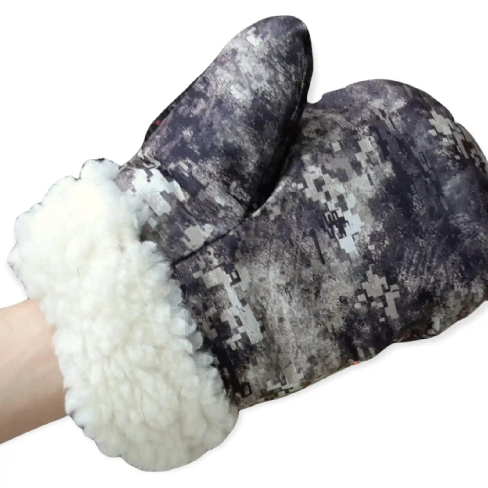 Варежки для рыбалки разогреваются. Перчатки. Варежка (Оксфорд мех) | Спорт и