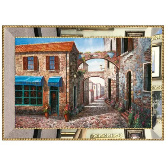 Beste Luxe Spiegel Omlijst Digitale Canvas Schilderij 70*100 Cm