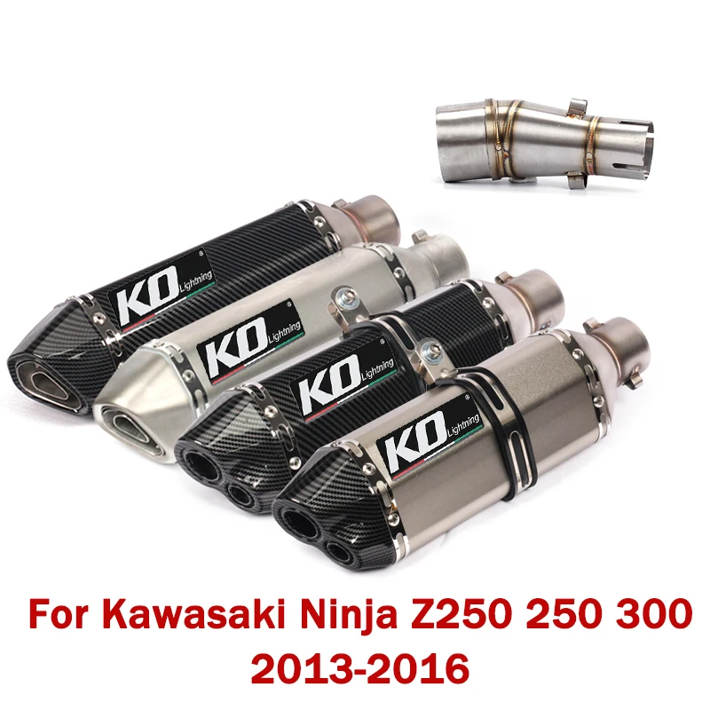 Выхлопная средняя труба соединительные трубки Escape Slip On глушитель выхлопной