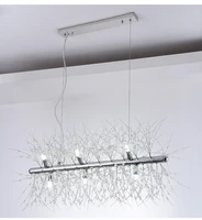 biewalk dandelion design chandelier crystal lighting spark ball interior led home living room bedroom decor