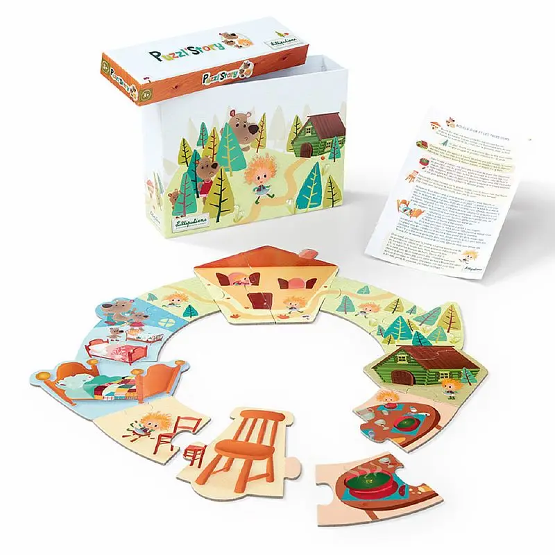 Пазл &quotМаша и три медведя&quot |