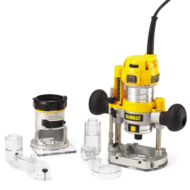 Фрезер электрический DeWalt D26204K (900 Вт цанга на 8 мм глубина хода 55 мм)|Фрезы по