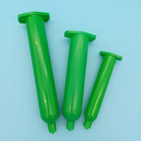 20pcs industrial syringe anti corrosion dispensing syringe green small capacity jp type syringe