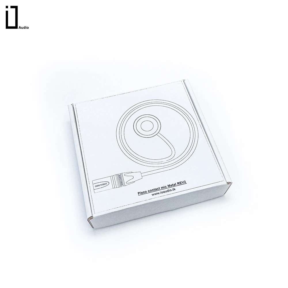 Контактный микрофон пьезо-микрофон металлический Rev 2 pcmm02r on.