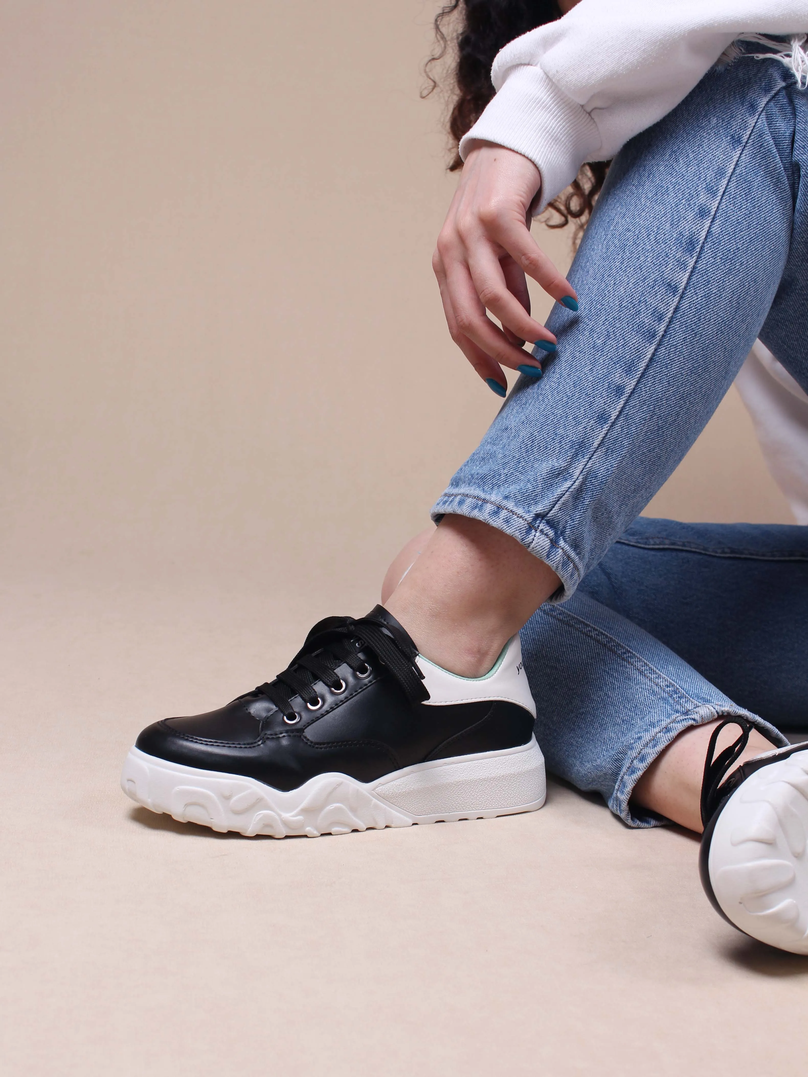 

кросовки женские кроссовки женские кеды женские zapatillas mujer женская обувь кроссовки Женские спортивные туфли на шнуровке, черные кроссовки н...