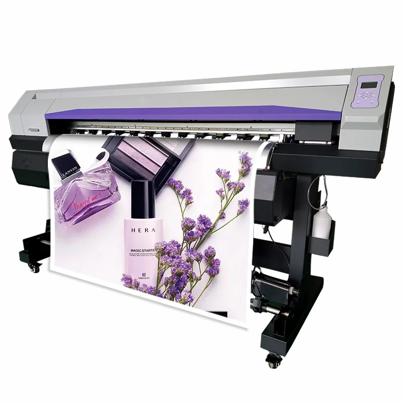 

2020 new technology impresora eco solvente para la venta 8 feet eco solvent printer xp600 head