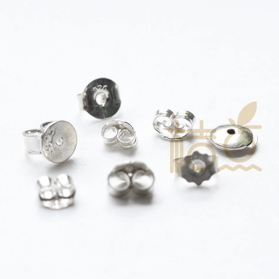 

Слитная фурнитура для сережек из стерлингового серебра-Подложка для сережек-подложка с бабочкой (SS018)