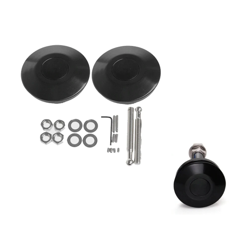 Капот замок Quik защелка низкий профиль Кнопка заготовки Замок капота 2 5 &quotmustang