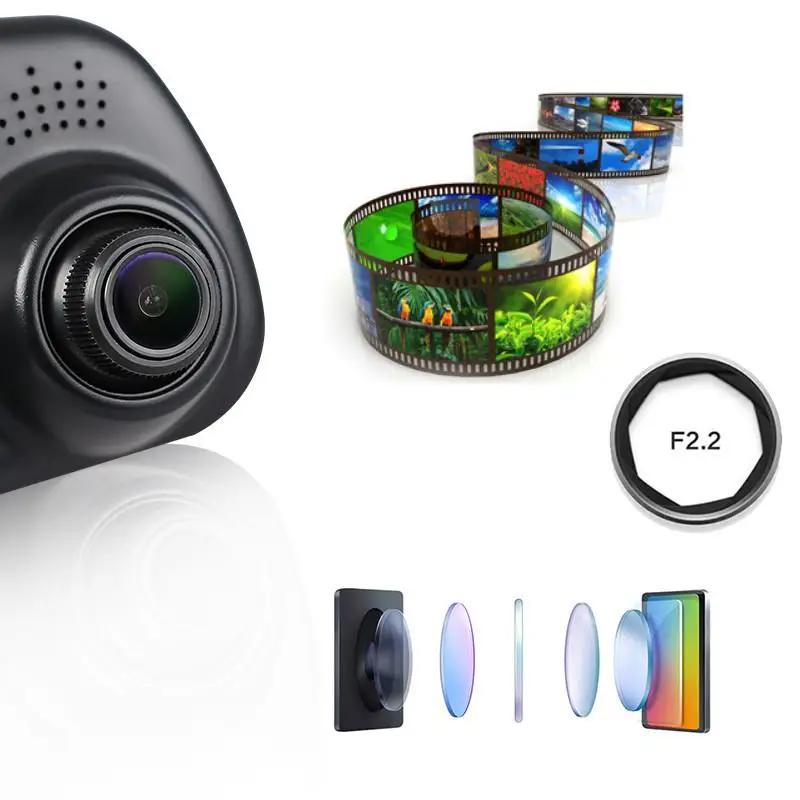 Автомобильный видеорегистратор 3 5 дюйма камера ночного видения Full HD 1080P с