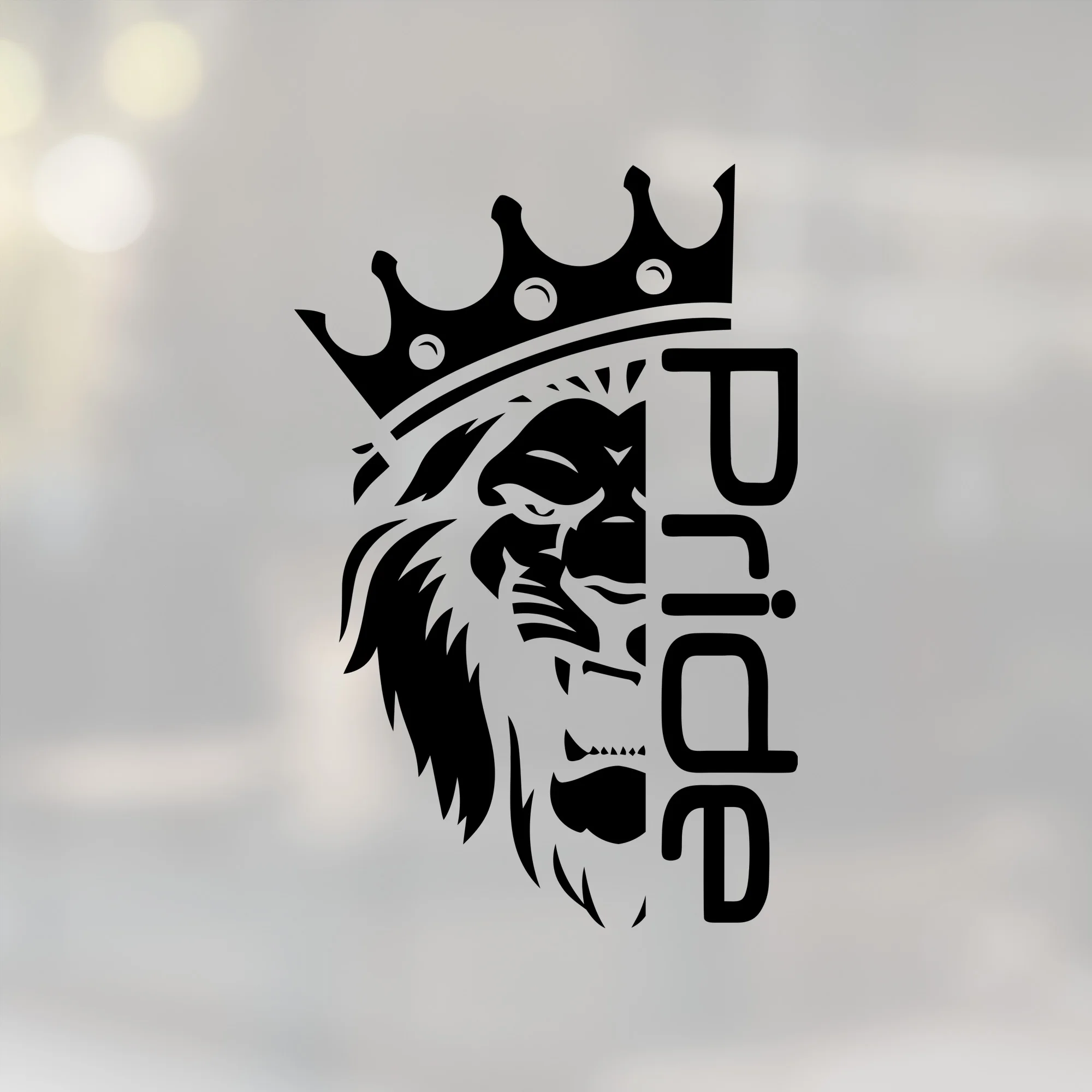 Наклейка на автомобиль Лев Pride | Автомобили и мотоциклы