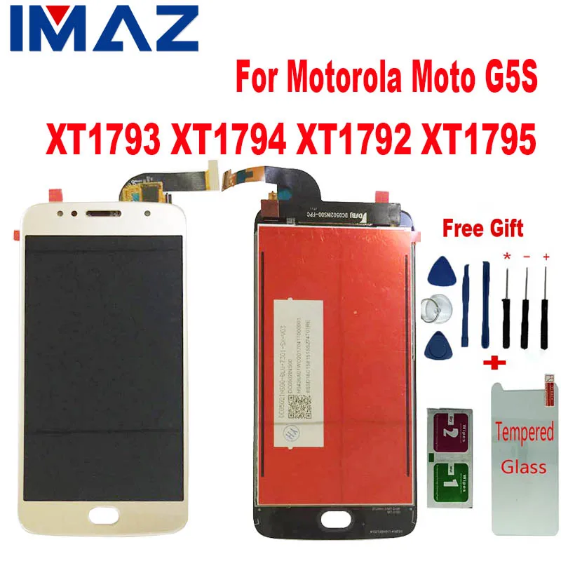 

IMAZ Grade AAA+ 5.2" LCD Display For Motorola Moto G5S XT1793 XT1794 XT1792 XT1795 LCD Display Digitizer Screen Assembly For g5s