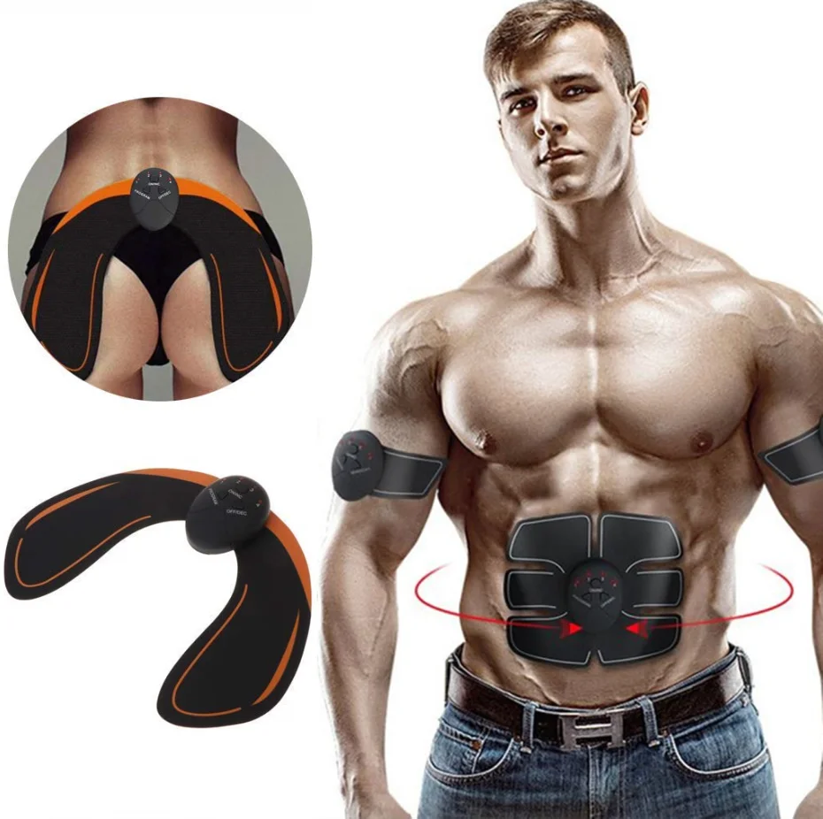 Новейший беспроводной Электрический массажер для брюшной полости/рук/бедер Ems 6