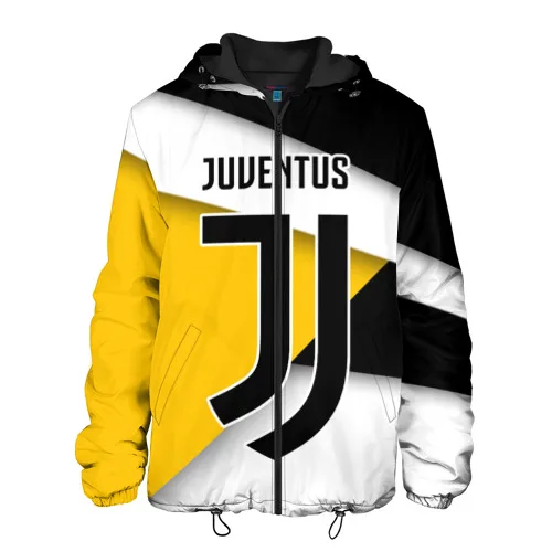 Мужская куртка 3D Ювентус формы | одежда