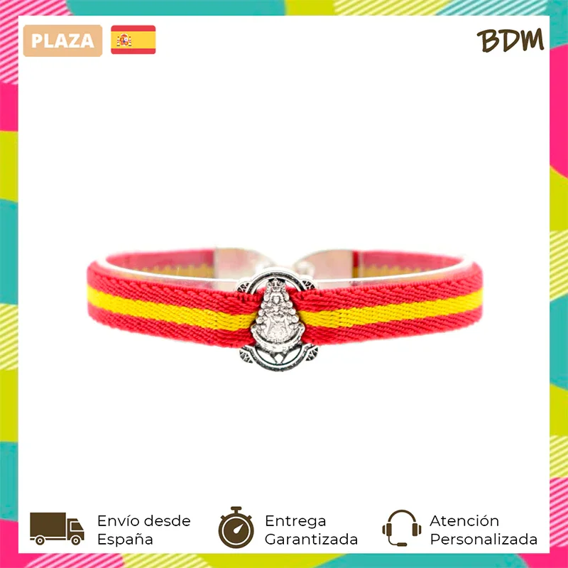 Браслет BDM-Rocio испанский браслет с Девой росы для женщин и мужчин. 18-20 см - купить по