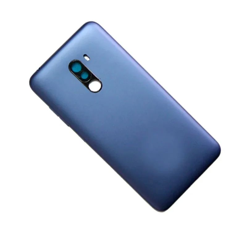 Задняя крышка для Xiaomi Pocophone F1 черный/синий цвет |